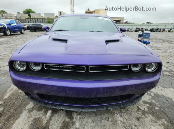 2C3CDZAG7JH310651 2018 DODGE CHALLENGER Фиолетовый Вид спереди