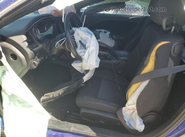 2C3CDZAG8MH538727 2021 DODGE CHALLENGER Blue Սալոնի դիմացի տեսք