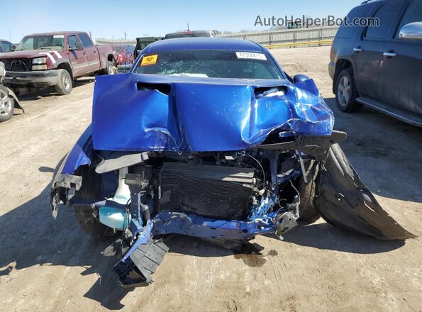 2C3CDZAG8MH538727 2021 DODGE CHALLENGER Blue Դիմացի տեսք