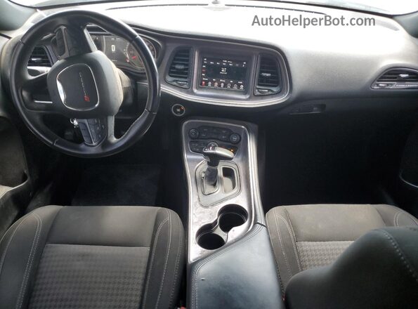 2C3CDZAGXJH334104 2018 DODGE CHALLENGER Gray Vista del salpicadero