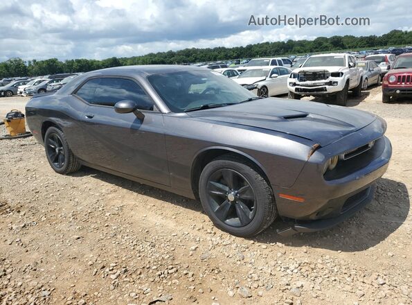 2C3CDZAGXJH334104 2018 DODGE CHALLENGER Gray Delantero derecho
