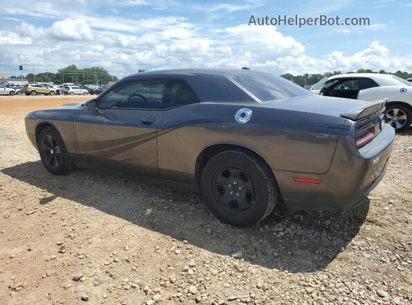 2C3CDZAGXJH334104 2018 DODGE CHALLENGER Gray Trasero izquierdo