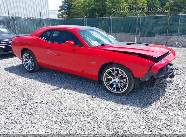 2C3CDZBT0JH146560 2018 DODGE CHALLENGER Red Delantero derecho