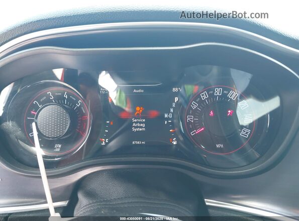 2C3CDZBT1JH287010 2018 DODGE CHALLENGER Orange Вид задніх сидінь
