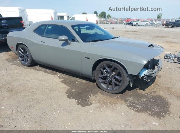 2C3CDZBT5PH638171 2023 DODGE CHALLENGER Серый Передняя правая четверть