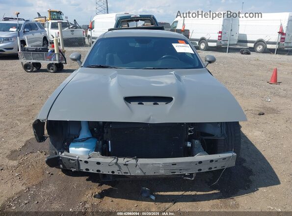 2C3CDZBT5PH638171 2023 DODGE CHALLENGER Серый Вид задней части салона