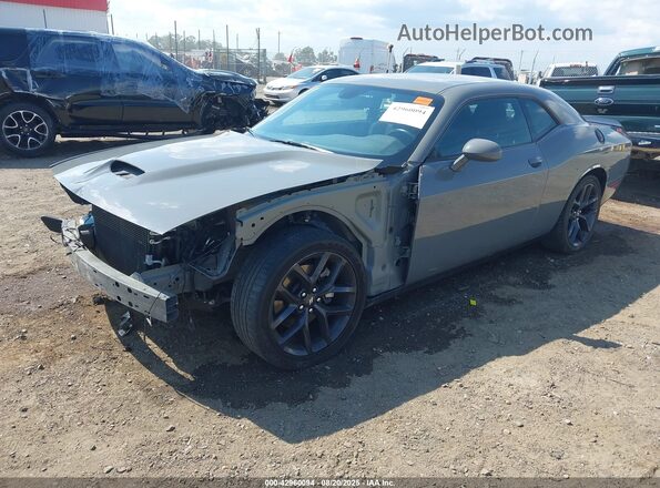 2C3CDZBT5PH638171 2023 DODGE CHALLENGER Серый Передняя левая четверть