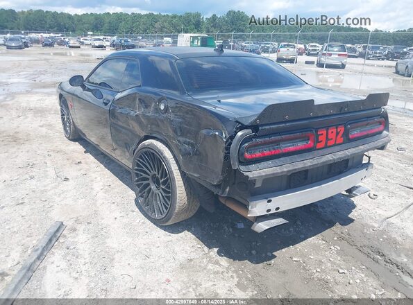 2C3CDZFJ3JH123976 2018 DODGE CHALLENGER Black Tył lewy