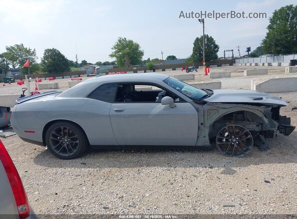 2C3CDZFJ6MH663861 2021 DODGE CHALLENGER Gray Vista interior de 360 grados