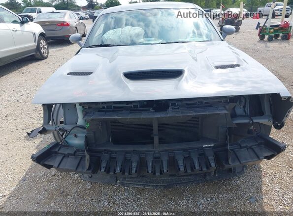 2C3CDZFJ6MH663861 2021 DODGE CHALLENGER Gray Vista frontal