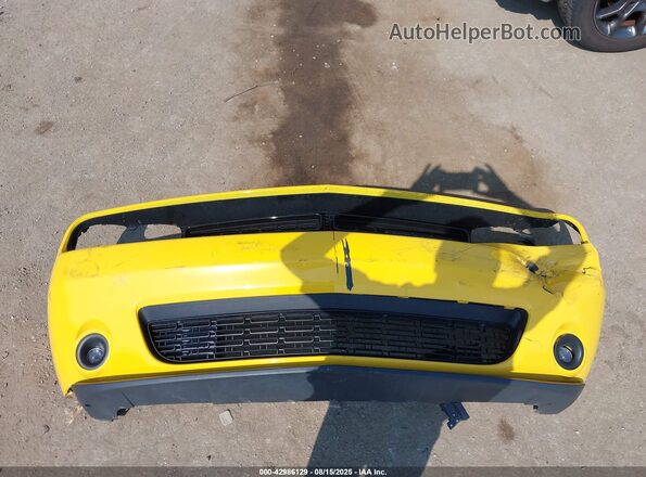 2C3CDZGG2JH289019 2018 DODGE CHALLENGER Yellow Widok zestawu wskaźników