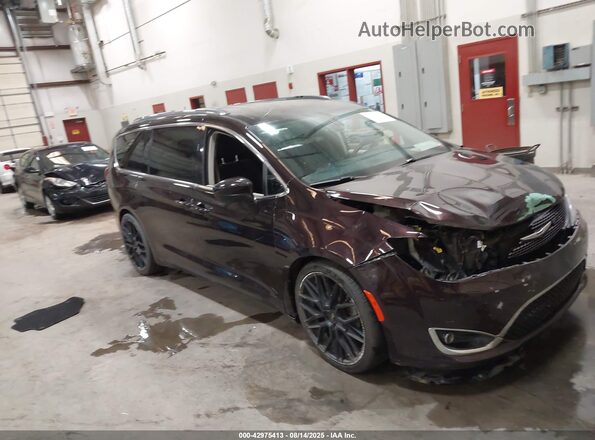2C4RC1CG2JR274207 2018 CHRYSLER PACIFICA Purple Delantero derecho