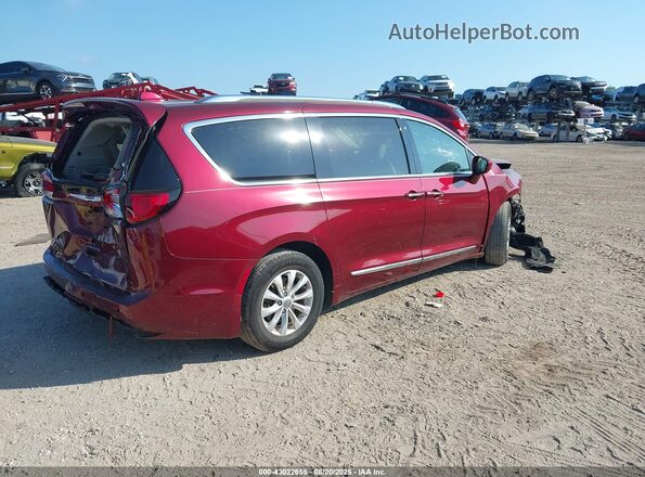 2C4RC1EG5JR139509 2018 CHRYSLER PACIFICA Burgundy უკანა მარჯვენა
