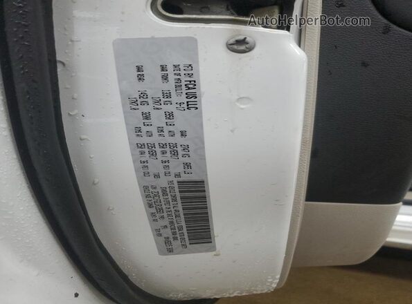 2C4RC1FG2JR128563 2018 CHRYSLER PACIFICA White Widok naklejki z numerem VIN