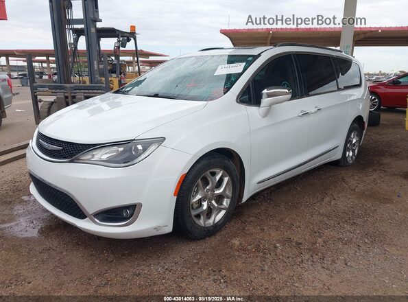 2C4RC1GG0JR185438 2018 CHRYSLER PACIFICA White Առջևի ձախ երեք քառորդ տեսարան