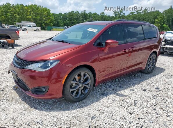 2C4RC1GG3JR259841 2018 CHRYSLER PACIFICA Maroon Front left