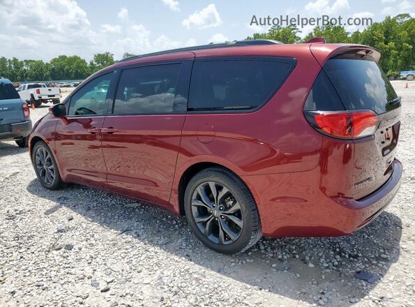 2C4RC1GG3JR259841 2018 CHRYSLER PACIFICA Maroon Rear left