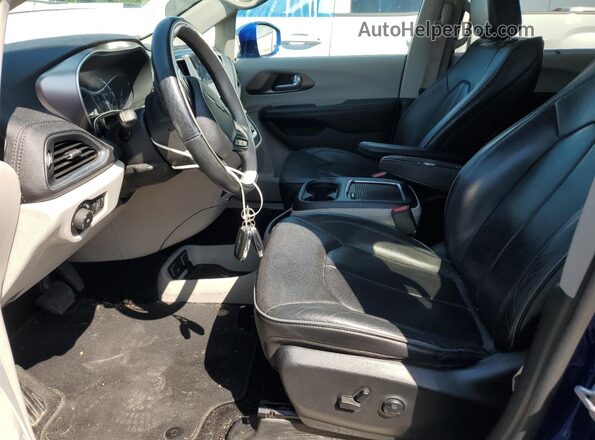 2C4RC1GGXJR228375 2018 CHRYSLER PACIFICA Blue Սալոնի դիմացի տեսք