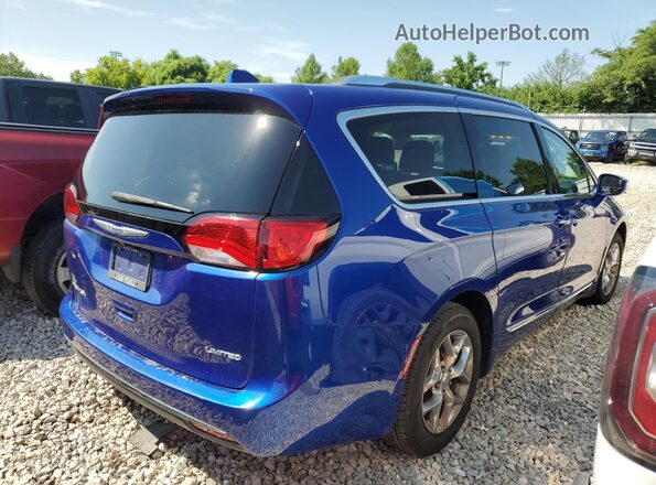 2C4RC1GGXJR228375 2018 CHRYSLER PACIFICA Blue Հետևի աջ