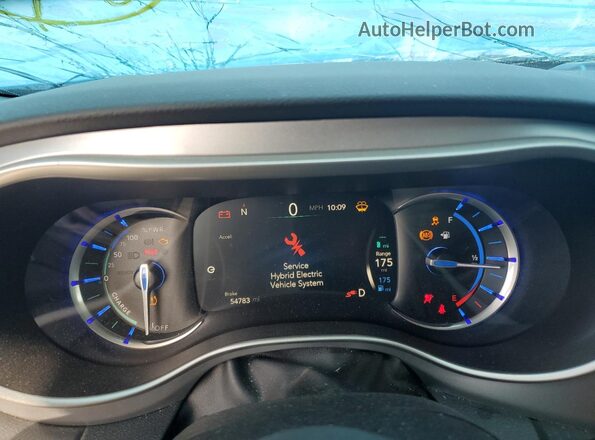 2C4RC1L70JR164434 2018 CHRYSLER PACIFICA Серый Вид щитка приборов