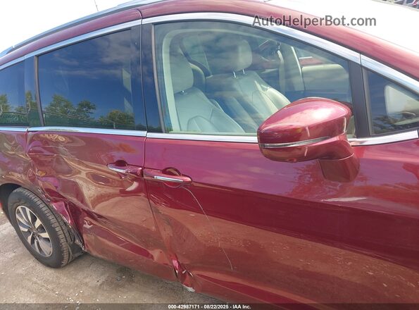 2C4RC1L71MR591531 2021 CHRYSLER PACIFICA Темно-бордовый Вид щитка приборов