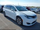 2018 Chrysler Pacifica Hybrid Limited White vin: 2C4RC1N75JR183459