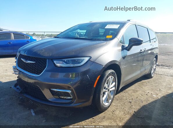 2C4RC3FG8MR550806 2021 CHRYSLER PACIFICA Серый Передняя левая четверть