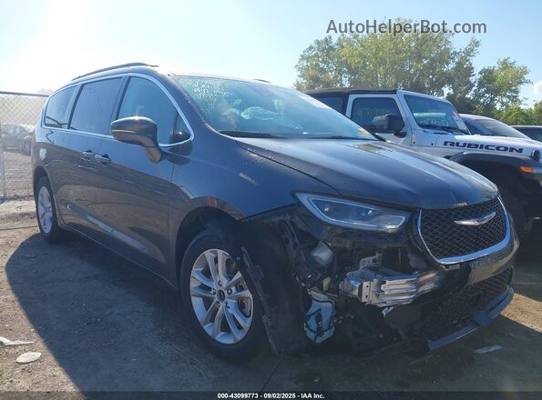 2C4RC3FG8MR550806 2021 CHRYSLER PACIFICA Серый Передняя правая четверть