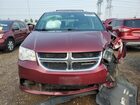 2018 Dodge Grand Caravan Sxt Red vin: 2C4RDGCG1JR255258