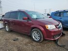 2018 Dodge Grand Caravan Sxt Red vin: 2C4RDGCG1JR255258