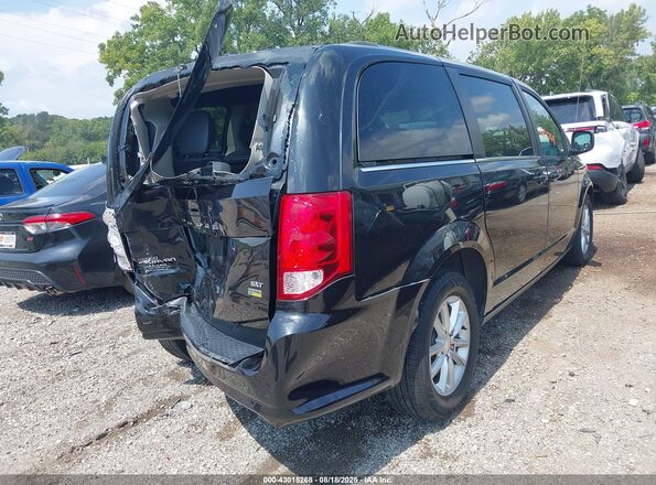 2C4RDGCG4JR242035 2018 DODGE GRAND CARAVAN Черный Задняя правая четверть