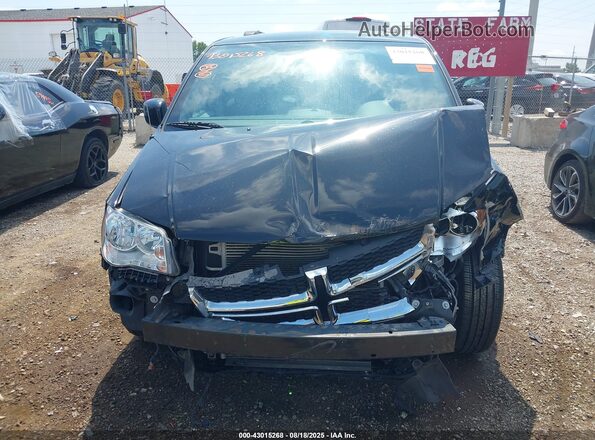 2C4RDGCG4JR242035 2018 DODGE GRAND CARAVAN Черный Вид щитка приборов