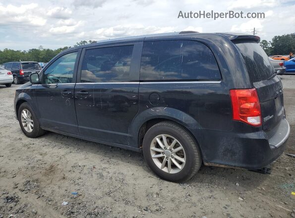 2C4RDGCG4JR327828 2018 DODGE GRAND Черный Задняя левая четверть