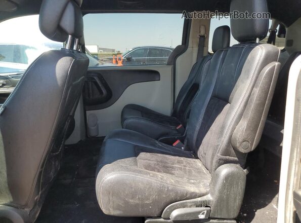 2C4RDGCG5JR343701 2018 DODGE GRAND Black უკანა სალონის ხედი
