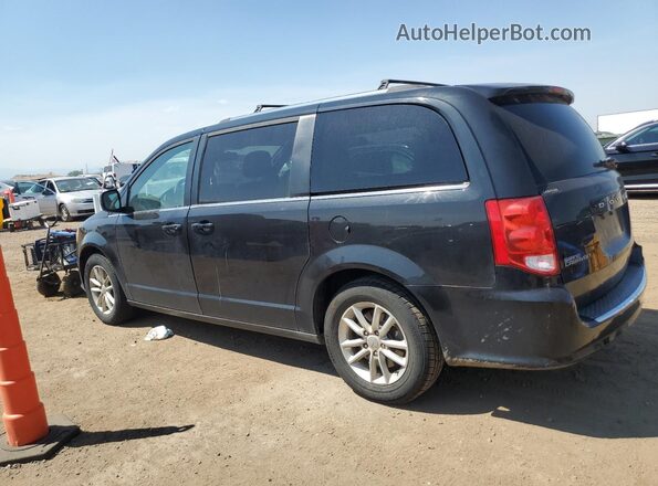 2C4RDGCG5JR343701 2018 DODGE GRAND Black უკანა მარცხენა
