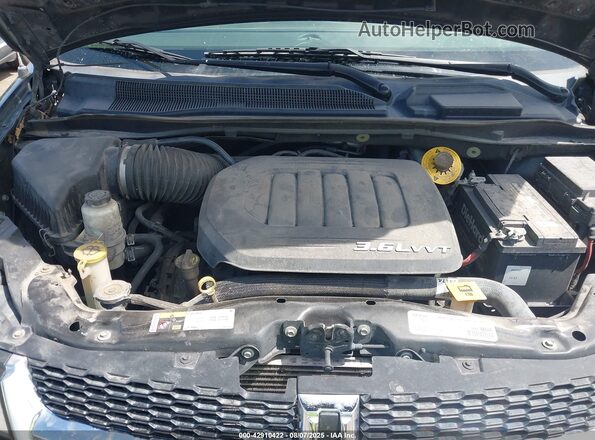 2C4RDGCG6HR749321 2017 DODGE GRAND CARAVAN Черный Вид сзади