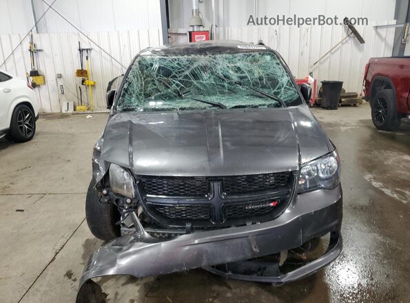 2C4RDGCG8JR137675 2018 DODGE GRAND Gray Դիմացի տեսք