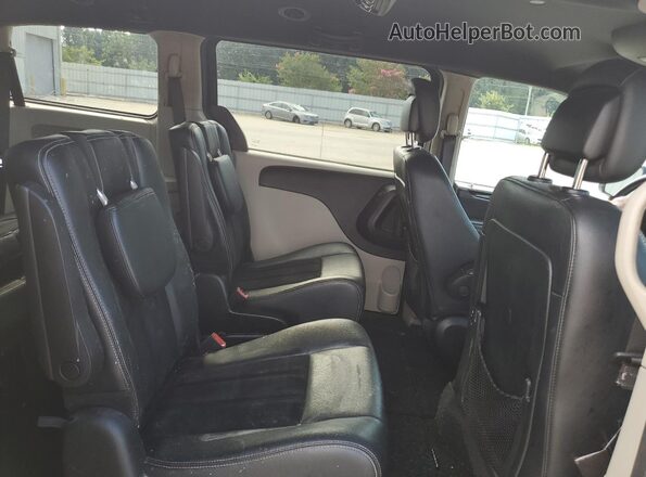 2C4RDGCG8JR326665 2018 DODGE GRAND Black უკანა სავარძლების ხედი