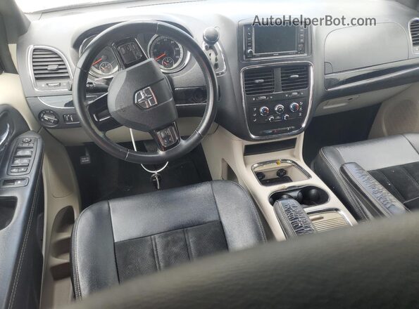 2C4RDGCG9JR209368 2018 DODGE GRAND Charcoal წინა პანელის ხედი