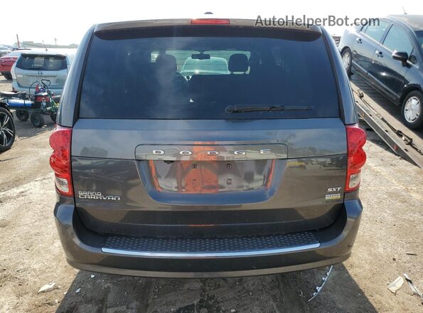 2C4RDGCG9JR209368 2018 DODGE GRAND Charcoal უკანა ხედი