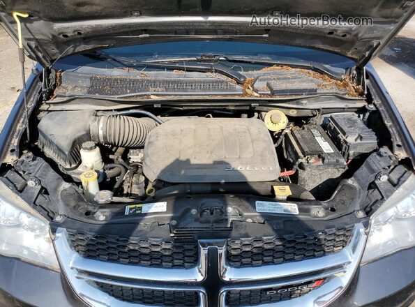 2C4RDGCG9JR209368 2018 DODGE GRAND Charcoal ძრავის განყოფილების ხედი