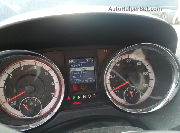 2C4RDGEG8JR297777 2018 DODGE GRAND Gray Vista del cuadro de instrumentos