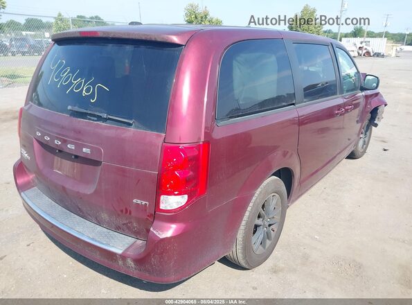 2C4RDGEG9LR204526 2020 DODGE GRAND CARAVAN Red Tył prawy