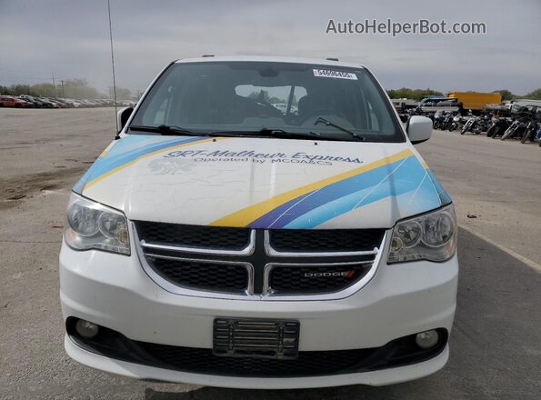 2C7WDGCG3JR332170 2018 DODGE GRAND White Widok z przodu