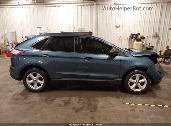 2FMPK3G95JBB13162 2018 FORD EDGE Синий Панорамный вид салона 360°