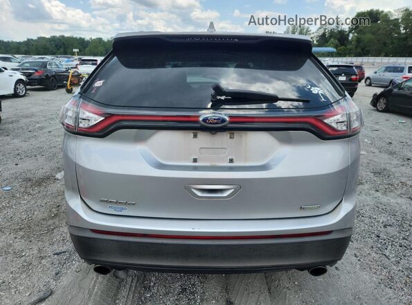 2FMPK3G97JBC45985 2018 FORD EDGE Silver Հետևի տեսք