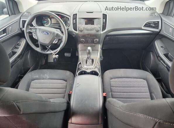 2FMPK3G97JBC45985 2018 FORD EDGE Silver Առջևի վահանակի տեսք