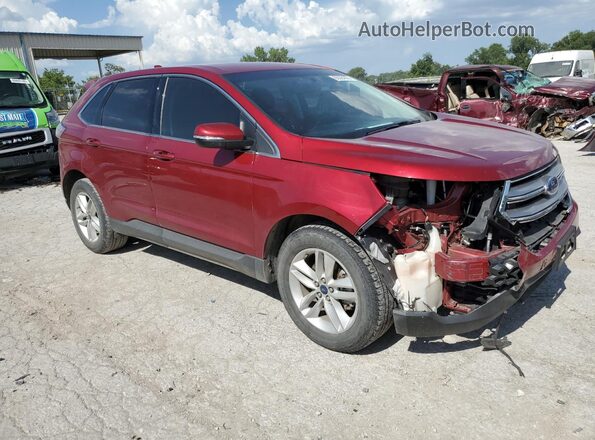2FMPK3J82JBC30116 2018 FORD EDGE Red Առջևի աջ