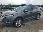 2018 Ford Edge Sel Gray vin: 2FMPK3J86JBB09265