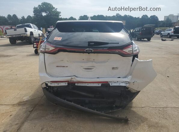 2FMPK3J91JBC53508 2018 FORD EDGE White Widok z tyłu